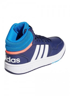 Маратонки Adidas Hoops Mid 3 Blue GW0400 оригинални Маратонки Adidas Hoops Mid 3 Blue GW0400